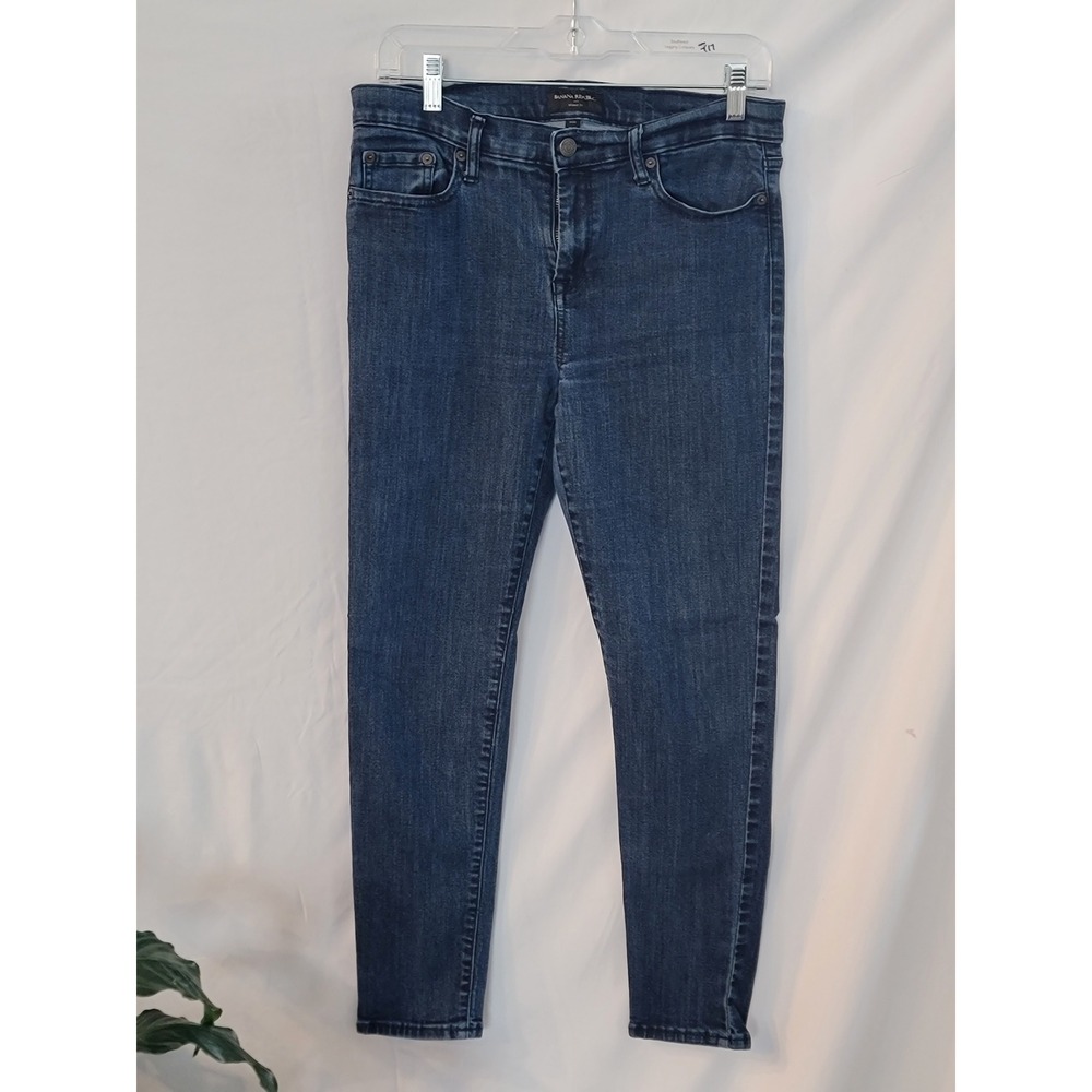 Banana Republic Skinny Fit Jeans Womens 30/10 Petite Dark Wash Denim Indigo